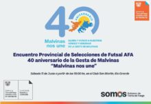 se realizara en rio grande el encuentro provincial de selecciones de futsal malvinas nos une