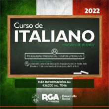 aprende idiomas sumate al curso de italiano que ofrece el municipio