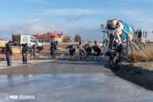 continuan las obras para mejorar la circulacion vial en margen sur