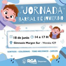 este sabado ninos y ninas disfrutaran de la 1o jornada barrial de invierno