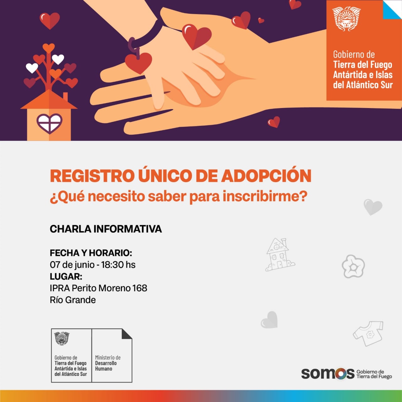 gobierno llevara adelante una charla informativa sobre el registro unico de adopcion