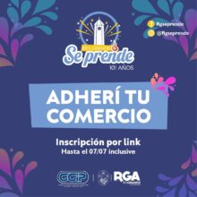invitan a los comercios a sumarse al rio grande se prende