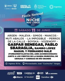 mas de 1100 artistas locales participaran de la fiesta nacional de la noche mas larga