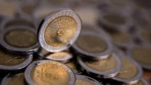 moneda blanco