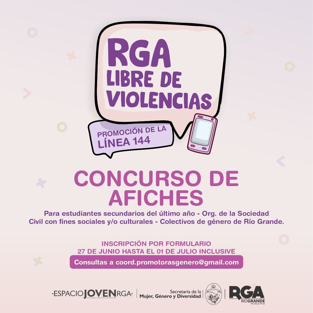 participa por una rga libre de violencias