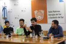 recorrida de funcionarios nacionales por la infraestructura deportiva