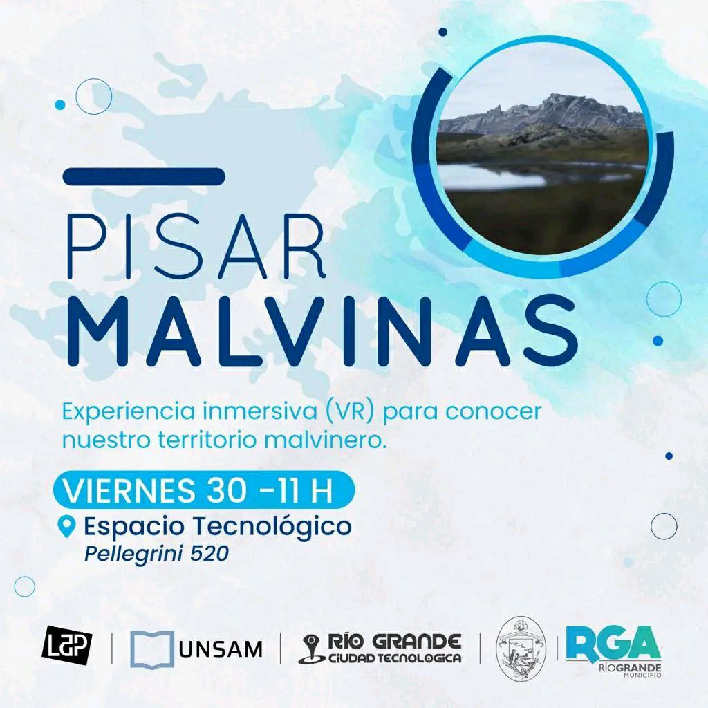 Pisar Malvinas: Una experiencia de realidad virtual para conocer el territorio malvinero