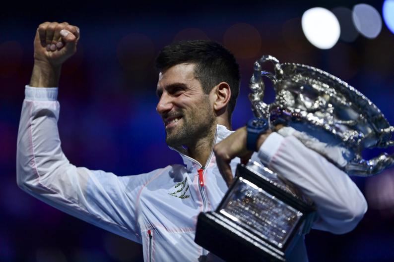 Djokovic se coronó en Australia, es número 1 del mundo y récord de Grand Slam