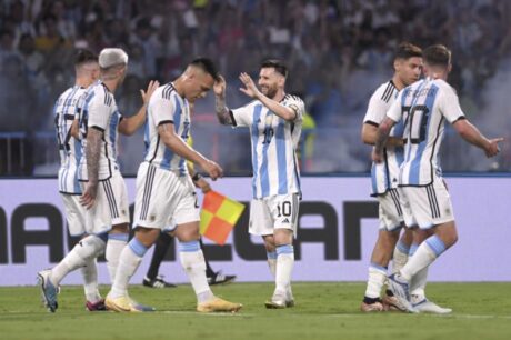 28 03 2023 messi y la seleccion saltan