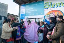 obra del primer espacio comunitario de primera infancia de la ciudad