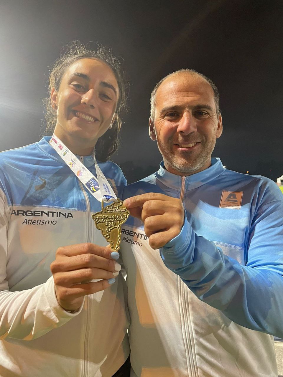 Renata Godoy logró oro y bronce en el Sudamericano U20