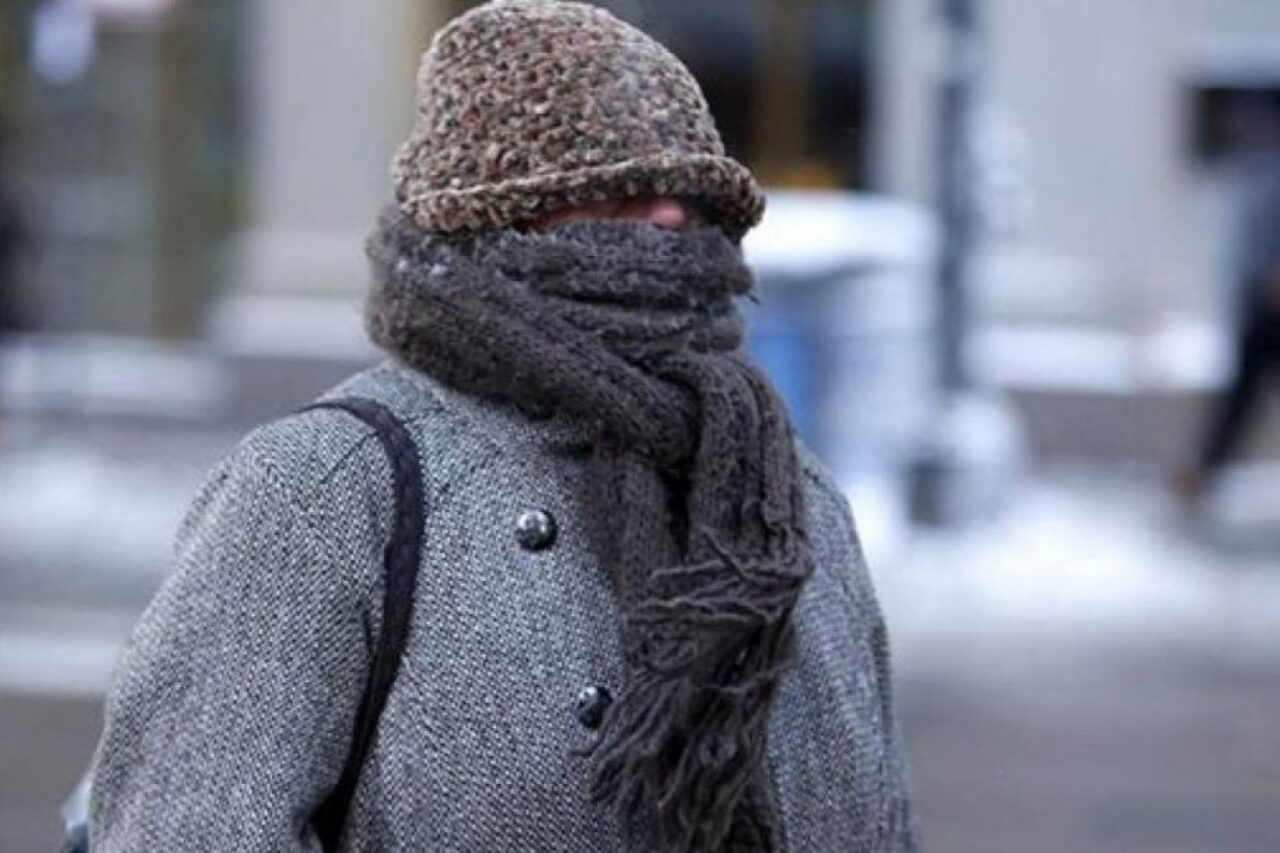 La sensación térmica superó los -8°C