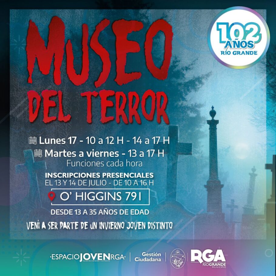 espacio joven rga sera un museo del terror