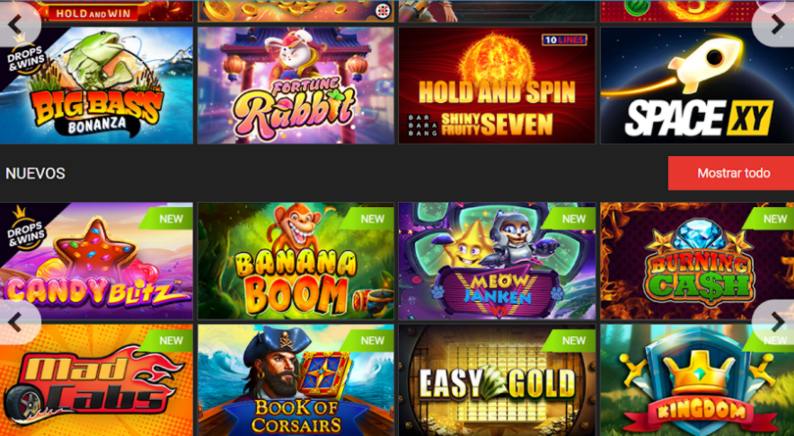 Juegos casino para ganar dinero