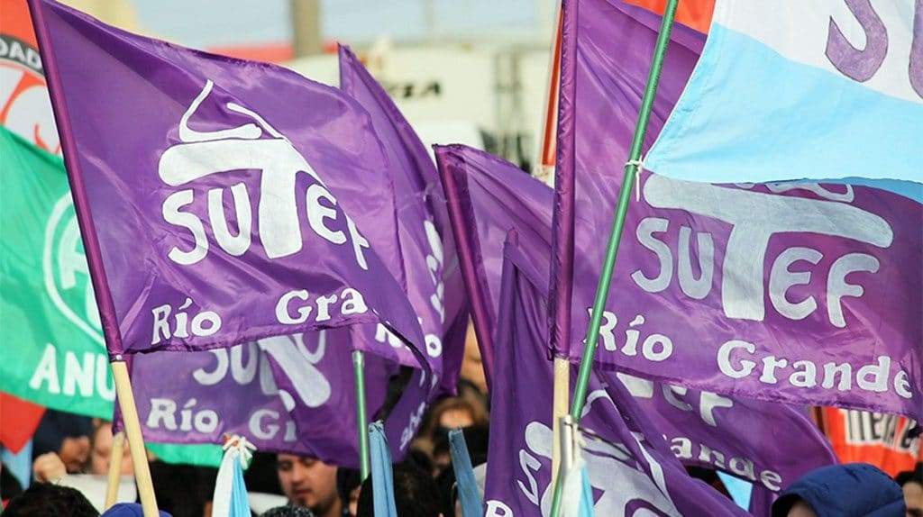 SUTEF no quiere que el gobierno ponga docentes en reemplazo de los que hacen huelga