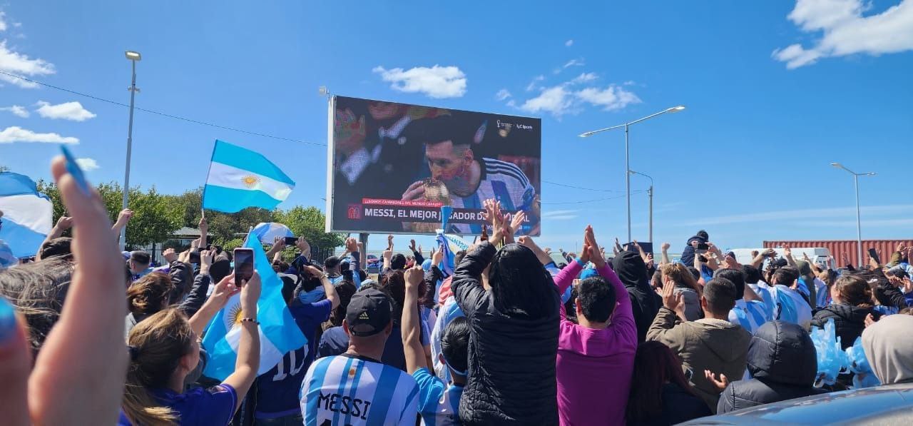 a un ano de ser campeones rio grande se viste de celeste y blanco