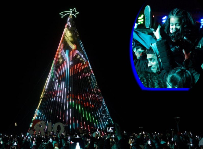 El árbol gigante vuelve a iluminar las esperanzas de los riograndenses