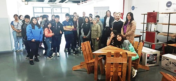 TotalEnergies donó maquinaria al politécnico Malvinas Argentinas