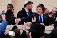 la camara de comercio argentino israeli saluda con alegria y emocion la presencia de javier milei en israel