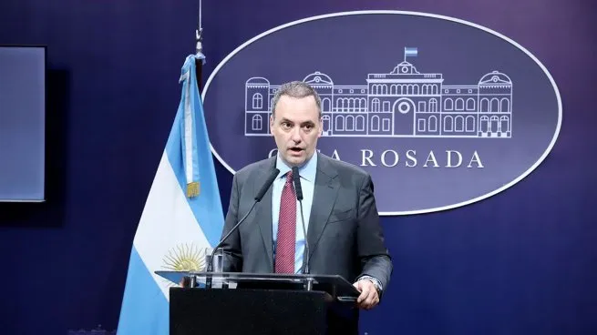 manuel adorni voceria presidencial gobierno casa rosada adorni