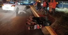 choque fatal prada motocicleta