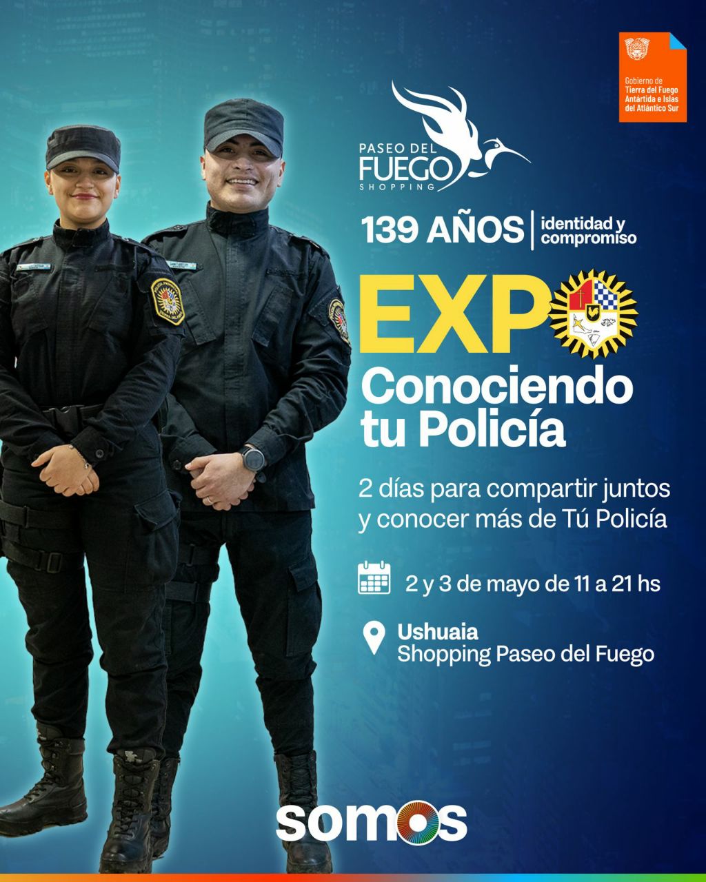 Se viene la expo «Conociendo tu Policía» en toda la provincia