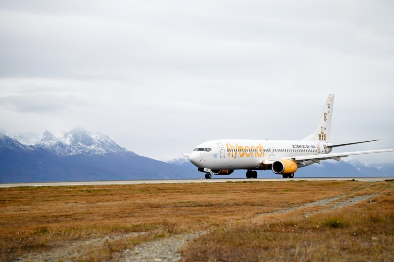 Flybondi volará entre Ushuaia y El Calafate a partir del 2 de agosto