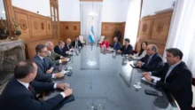 villarruel francos posse jefes bloque senado 1042024