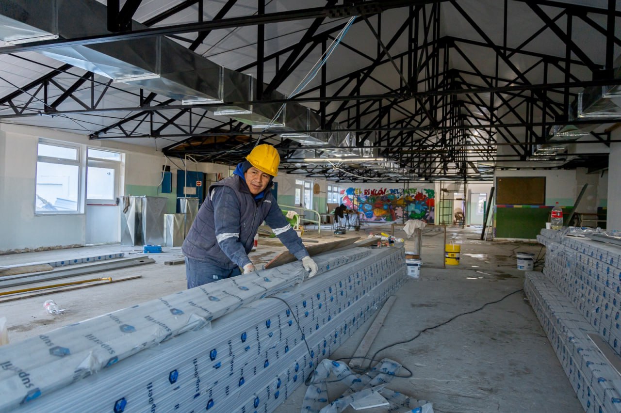 La obra del Jardín 7 se realiza con fondos propios