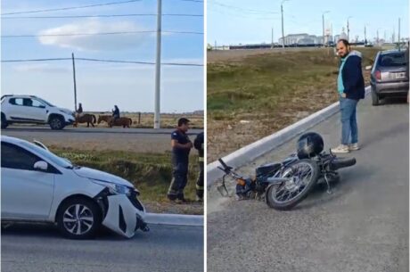 choque moto echelaine 2
