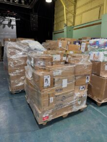 culminÓ la colecta de donaciones para damnificados por la inundaciÓn de bahÍa blanca
