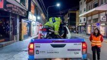 trÁnsito municipal incautÓ cuatro motos en ushuaia