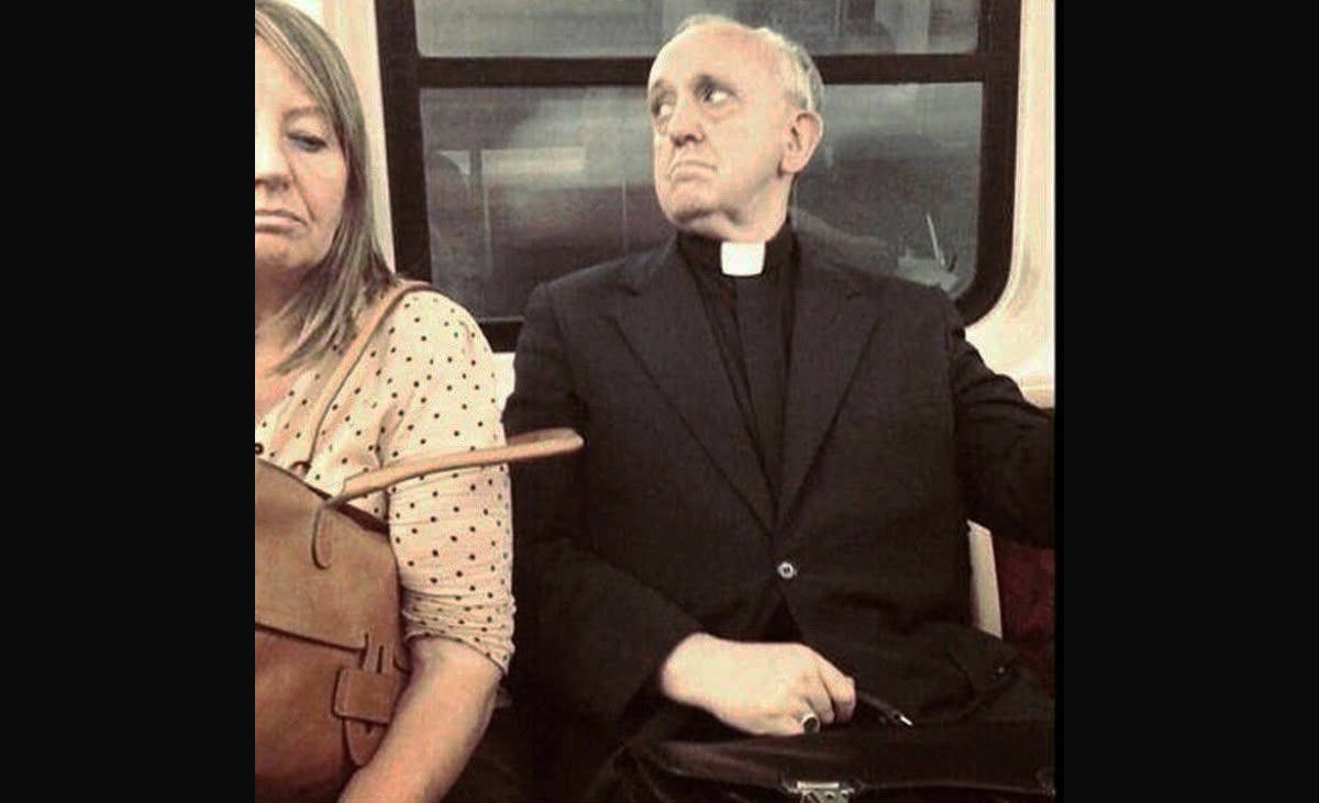 El conmovedor encuentro en el subte de una fueguina con Bergoglio