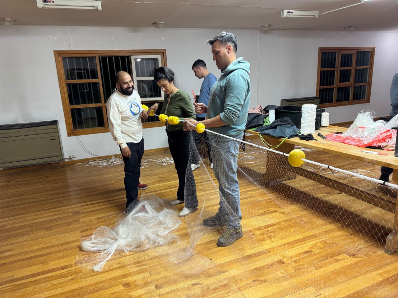 Terminaron las clases prácticas del curso de pescadores y acuicultores