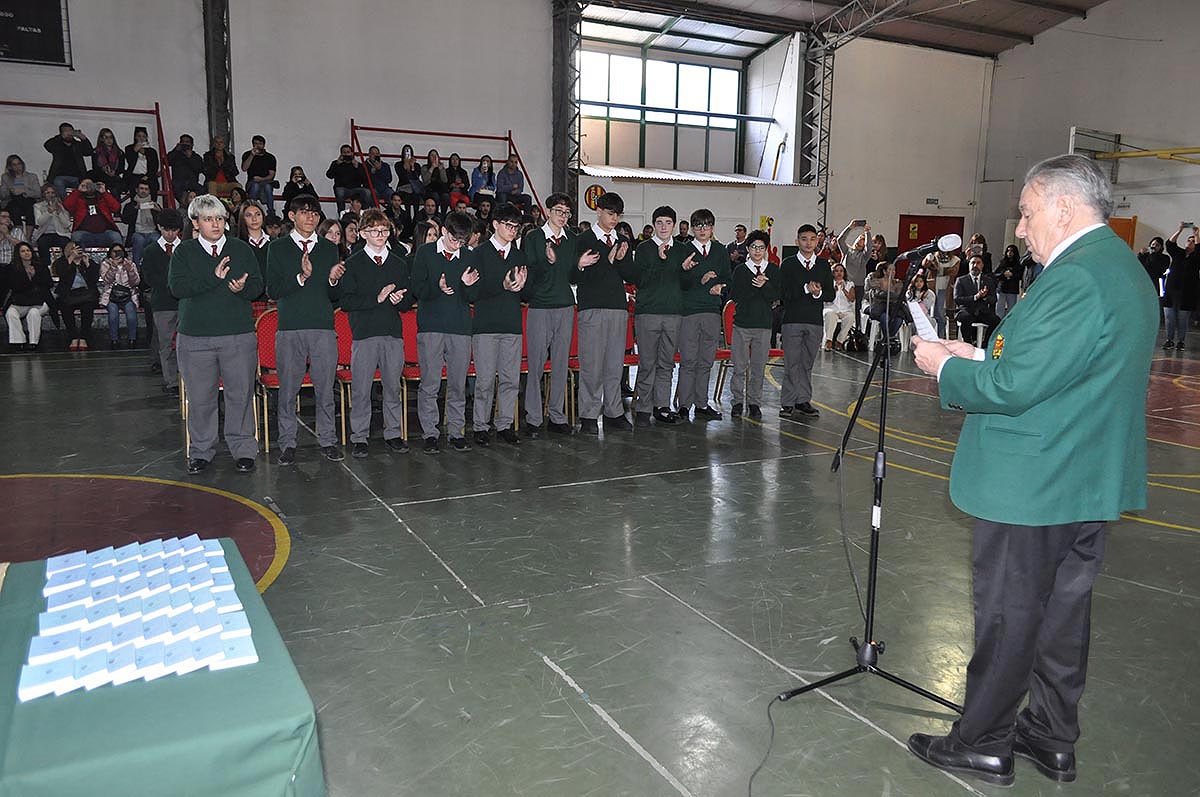 Estudiantes del CIERG prometieron lealtad a la Constitución Nacional