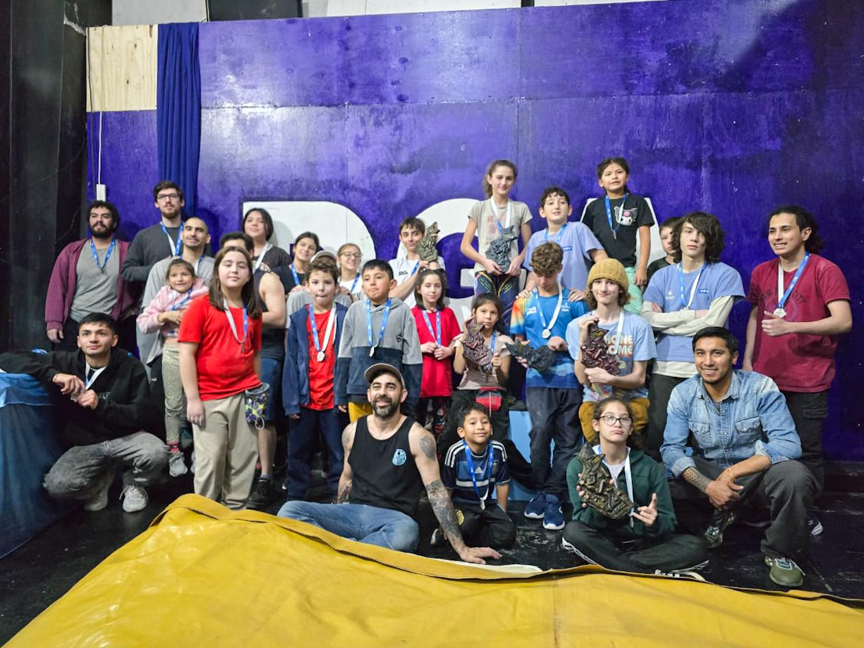 Se realizó el primer encuentro provincial de Escalada Deportiva