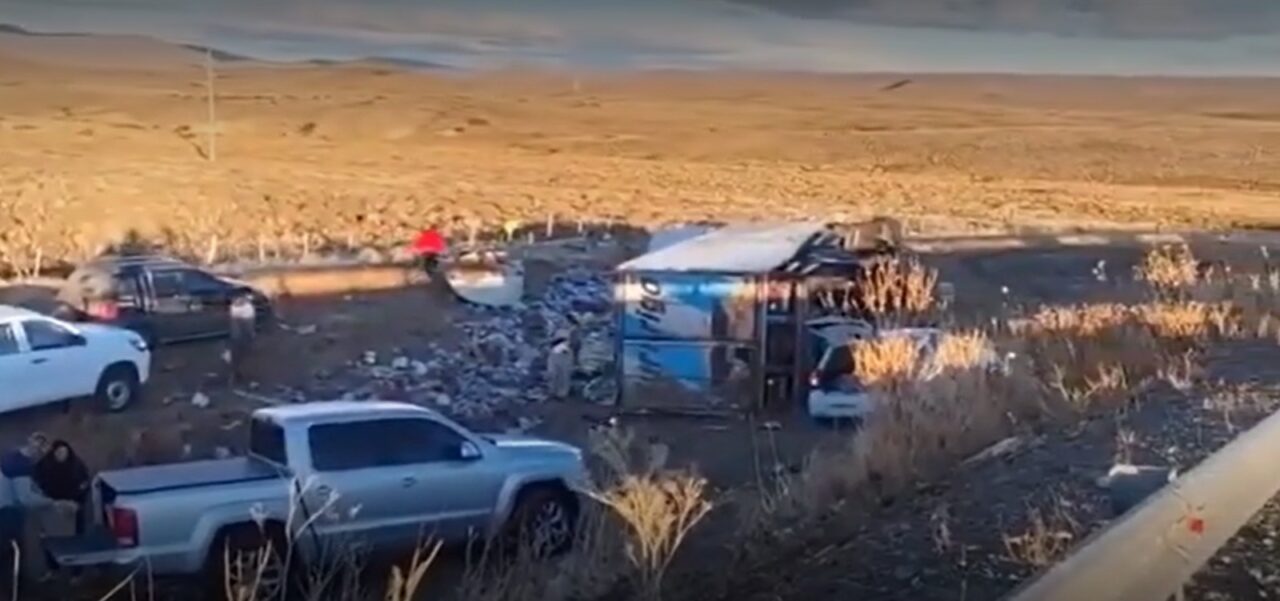 Tragedia en Ruta 40: Murió el chofer de un camión y saquearon su carga
