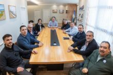 martÍn perez se reuniÓ con representantes de la cÁmara de comercio de rÍo grande