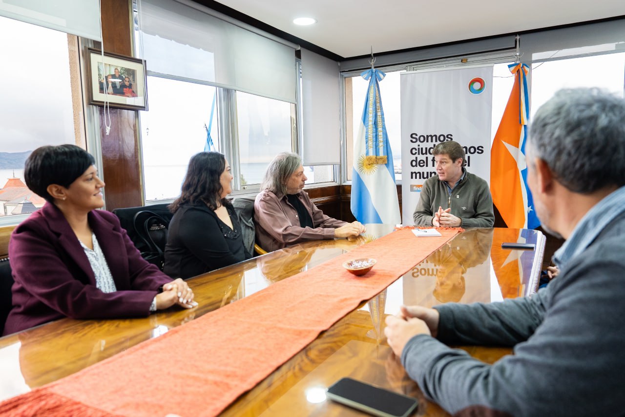 melella, recibió en casa de gobierno al secretario general de la federación de docentes universitarios
