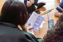 promueven la navegación segura en redes sociales con adolescentes del cierg