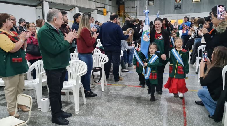 El Jardín «Rosarito Vera» abrió los actos por la Semana de Mayo en la FUNDATEC