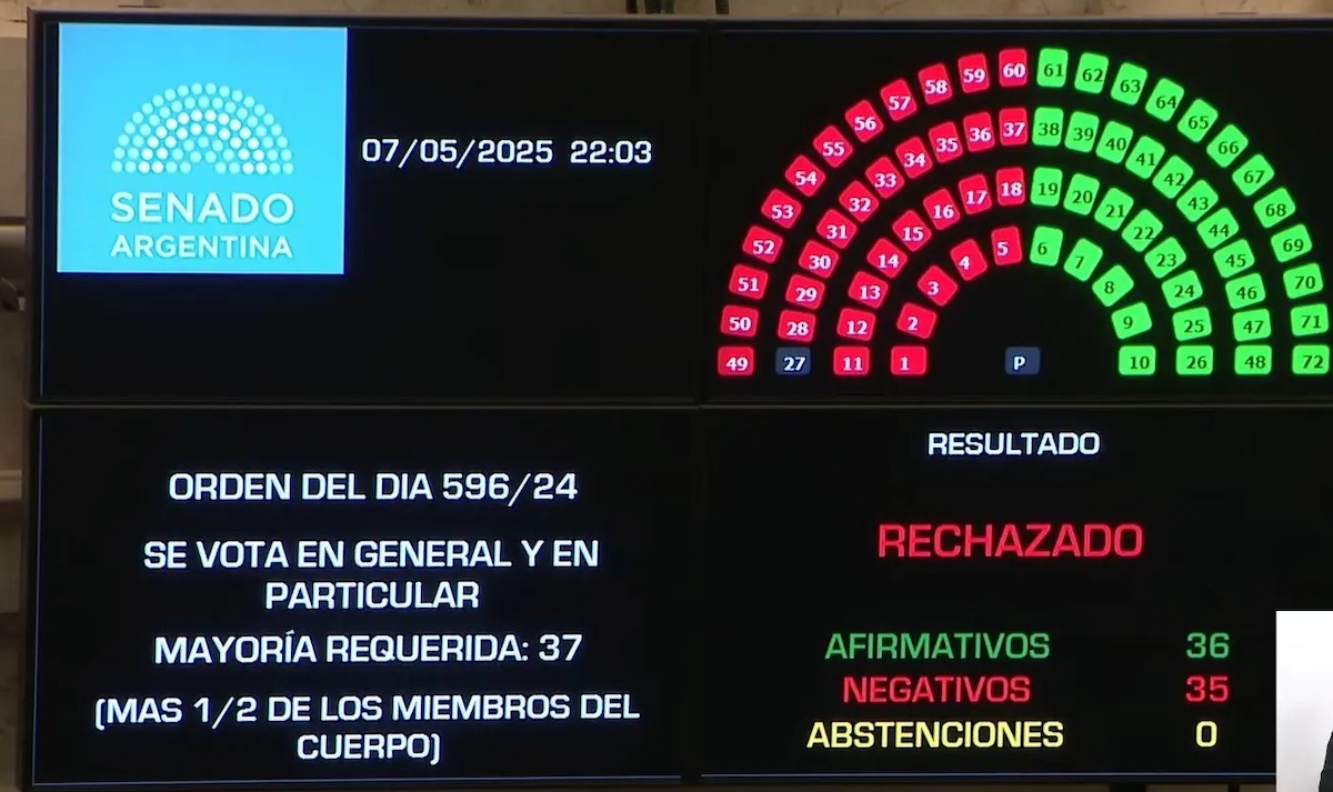 No a Ficha Limpia: cómo votaron los senadores fueguinos