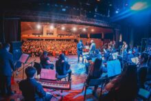 artistas fueguinos en el pre festival en la patagonia