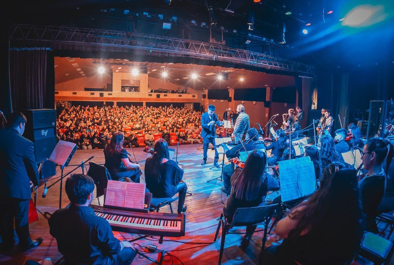 artistas fueguinos en el pre festival en la patagonia