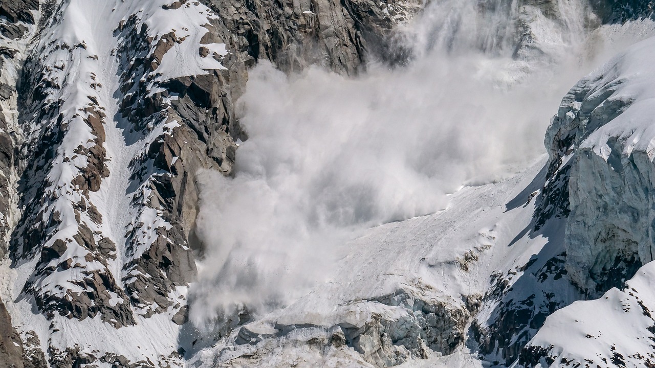avalancha montaña