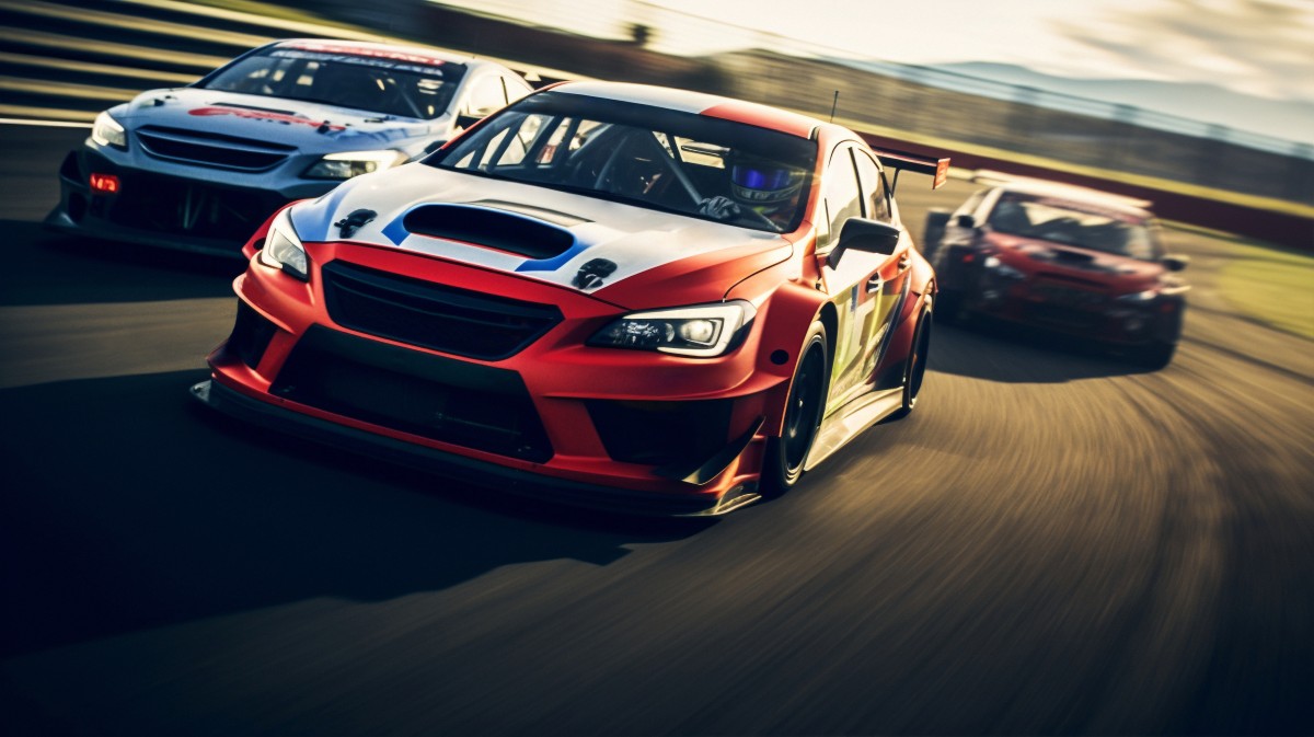 carreras de automoviles en competicion deportiva