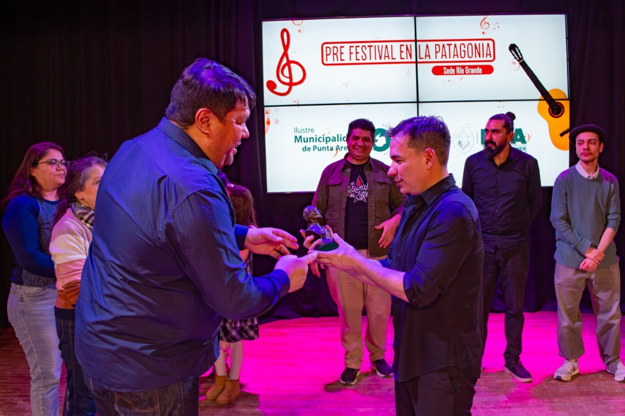 Damián Torres fue el ganador del Pre-Festival en la Patagonia