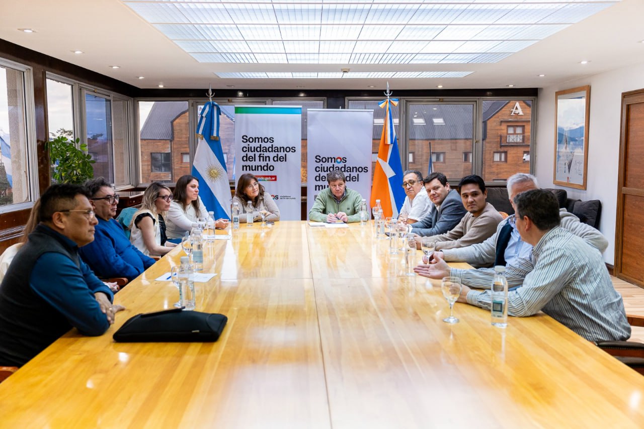Melella se reunió con representantes de colegios y consejos profesionales