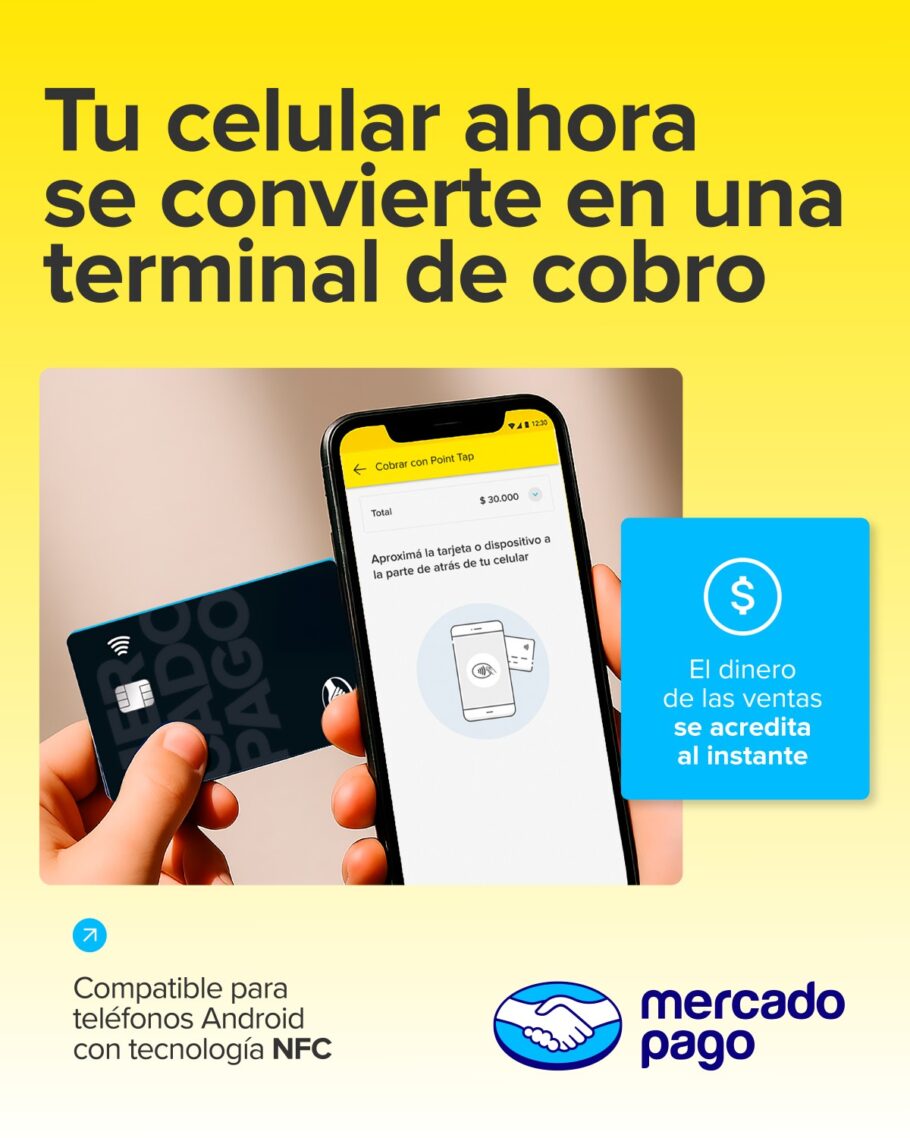 mpa point tap v11 tu celular ahora se convierte en una terminal de cobro