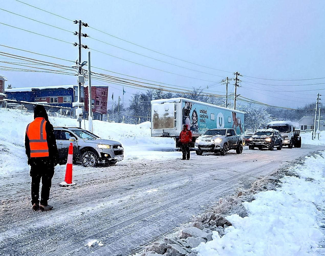 Continúan los operativos de control de uso de cubiertas de invierno